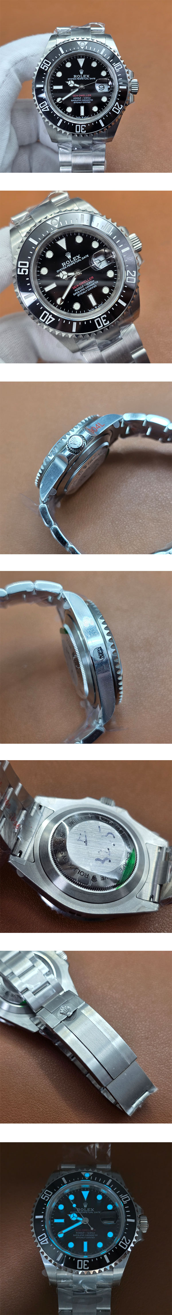 【GM工場】 ロレックスコピー シードゥエラー M126600-0001 目玉商品 904L